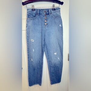 Sincerely Jules Button fly Stretchy Denim Size 1/25 D1.2